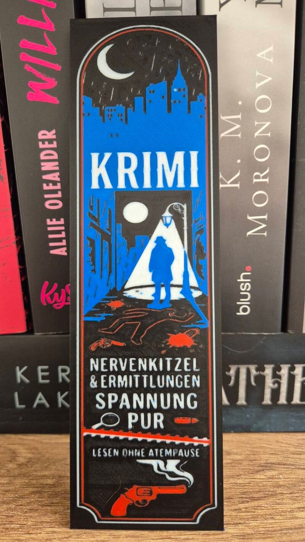 Krimi-Nacht Lesezeichen