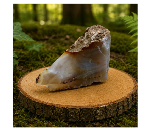 Agaat ruw - Aardend & Kalmerend