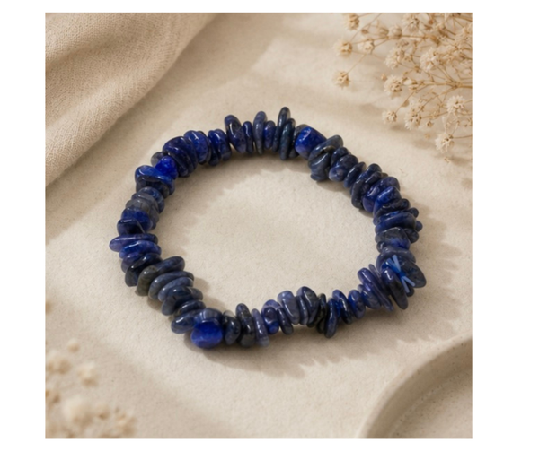Tanzaniet splitarmband | Rust en kalmte, Wilskracht en Creativiteit