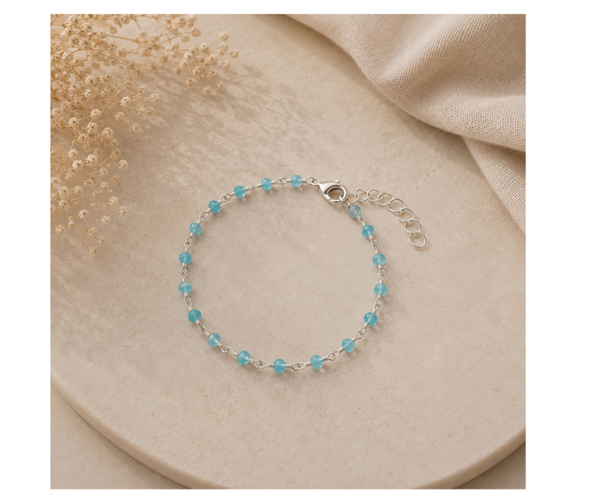 Amazoniet armband | Evenwicht, Intuïtie en Zenuwstelsel