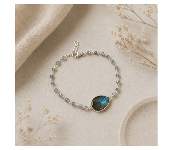 Labradoriet armband | Beschermt, Energie en Verlicht stress