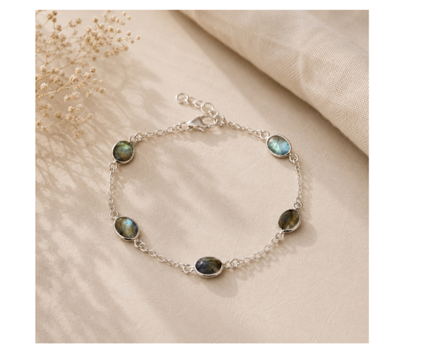 Labradoriet armband | Beschermt, Energie en Verlicht stress