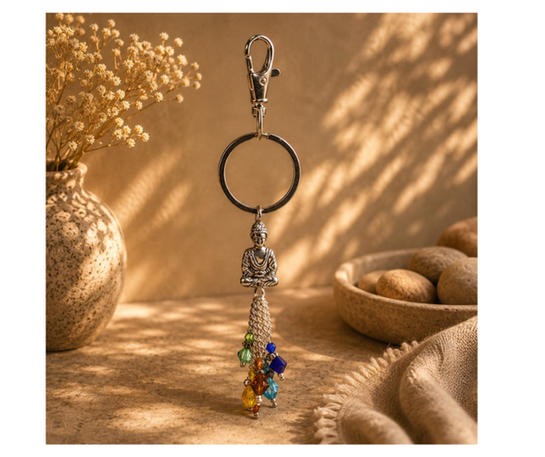 Boeddha Chakra Sleutelhanger | Tashanger