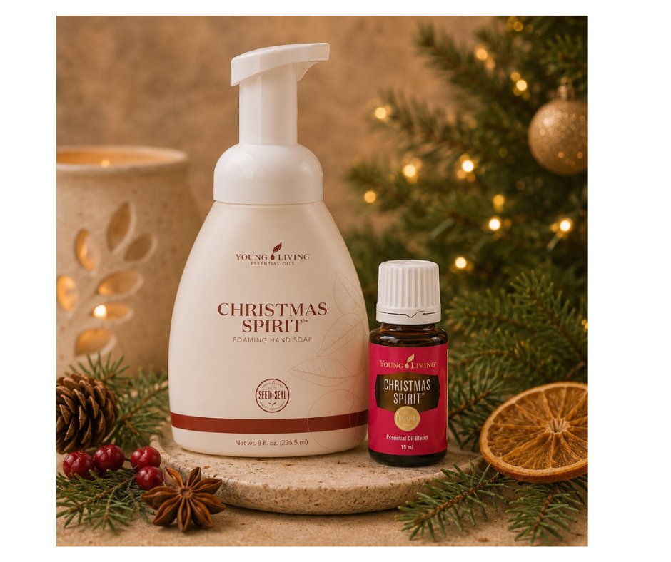 Christmas Spirit set | 15 ml olie | Foaming Hand Soap Young Living