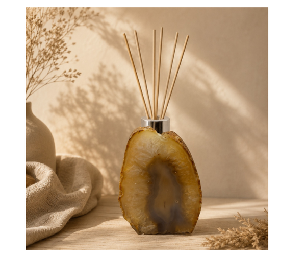 Edelsteen diffuser | Agaat - Aardend & Kalmerend