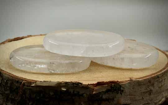 Bergkristal platte steen | Balans, Reiniging en Energie