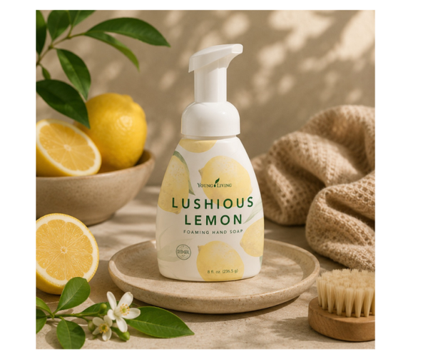 Luscious Lemon foaming hand soap | Young Living