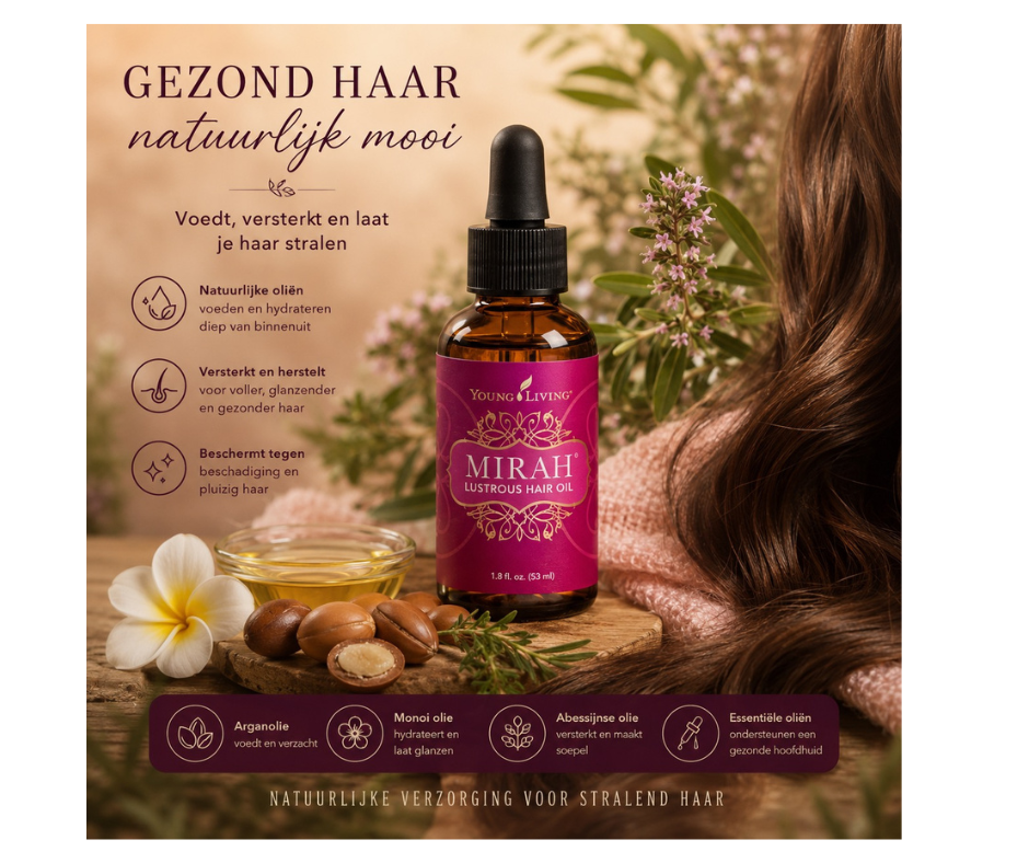 Mirah lustrous hair oil | 50 ml | Young Living