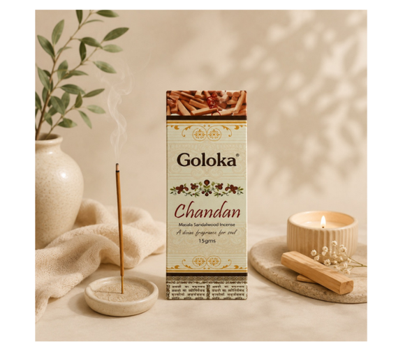 Wierook stokjes Goloka Chandan 15 gram