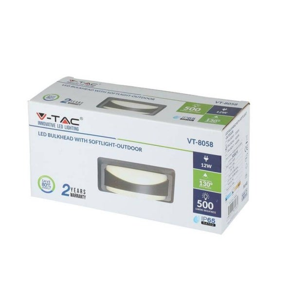 Applique LED da Esterno 12W Rettangolare SKU8246