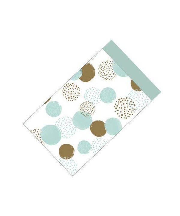 Cadeauzakje M mint dots