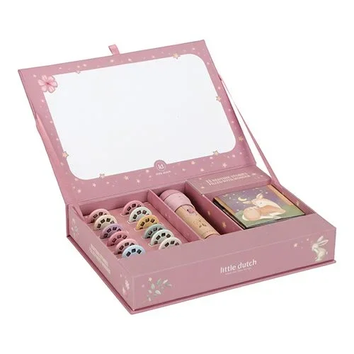 Little Dutch - Verhalen projector zaklamp - Roze