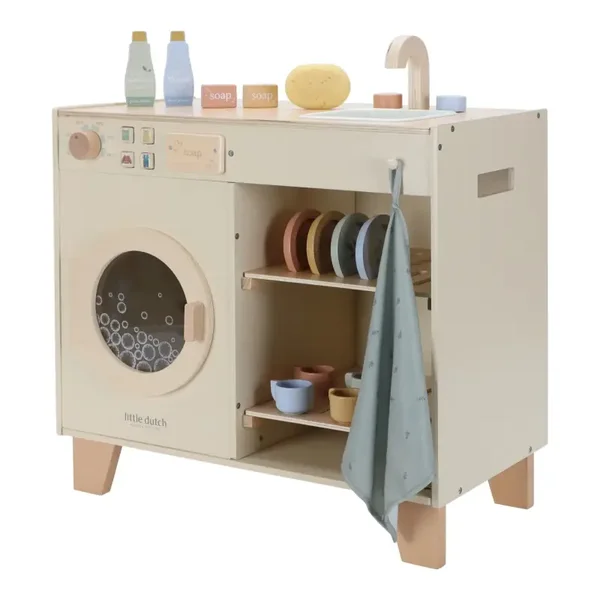 Little Dutch - Houten wasmachine - Limited Edition