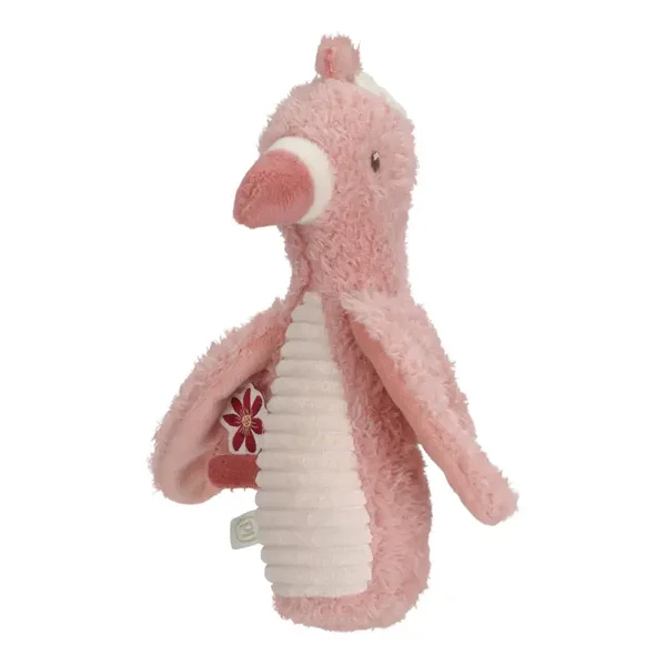 Little Dutch - Knijprammelaar flamingo - Safari Friends