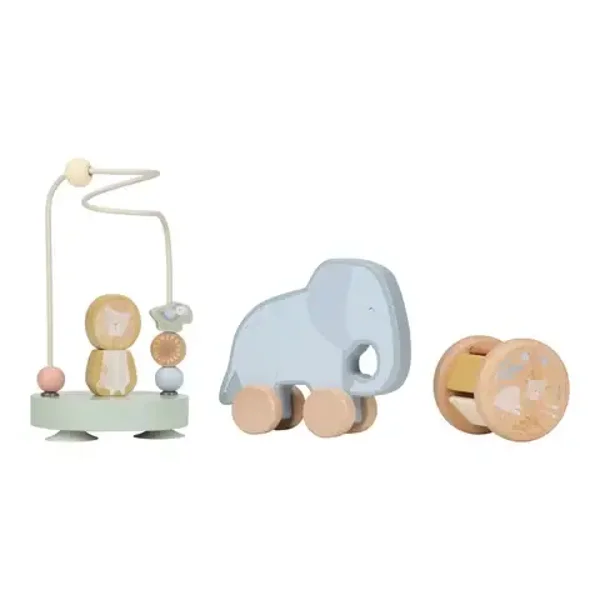 Little Dutch - Houten giftset - Safari Friends