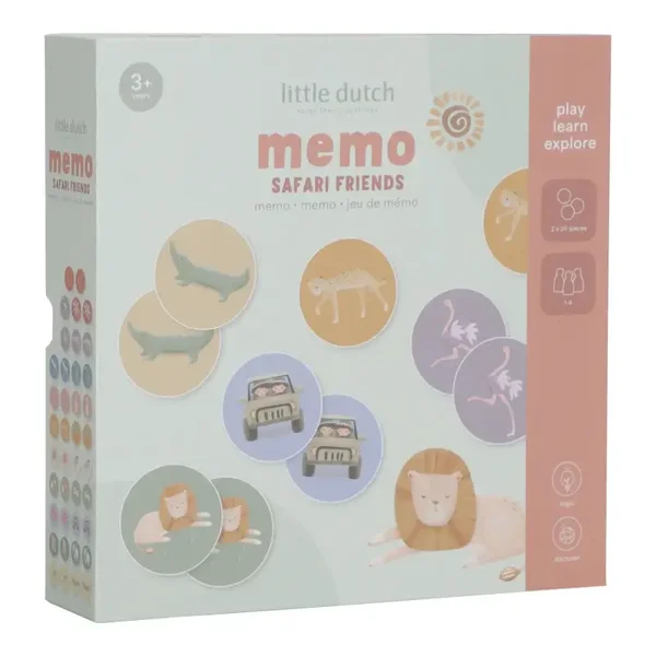 Little Dutch - Memo - Safari Friends