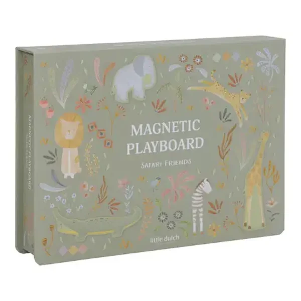Little Dutch - Magnetisch speelbord - Safari Friends