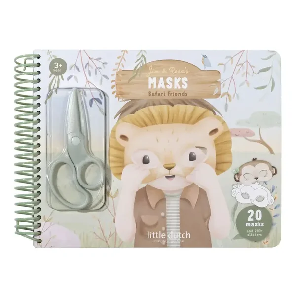 Little Dutch - Plakboek - Safari Friends - Jim