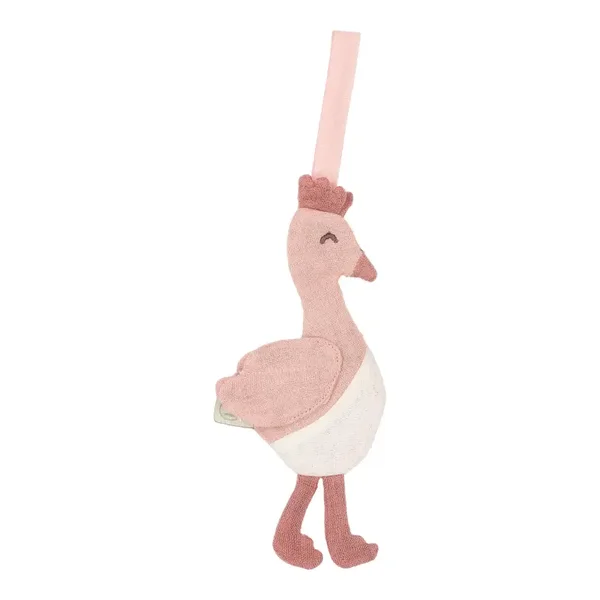 Little Dutch - Speendoekje - Safari Friends - Flamingo