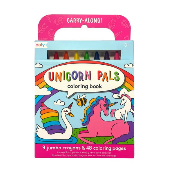 Ooly - Carry along kleurboek - Unicorns