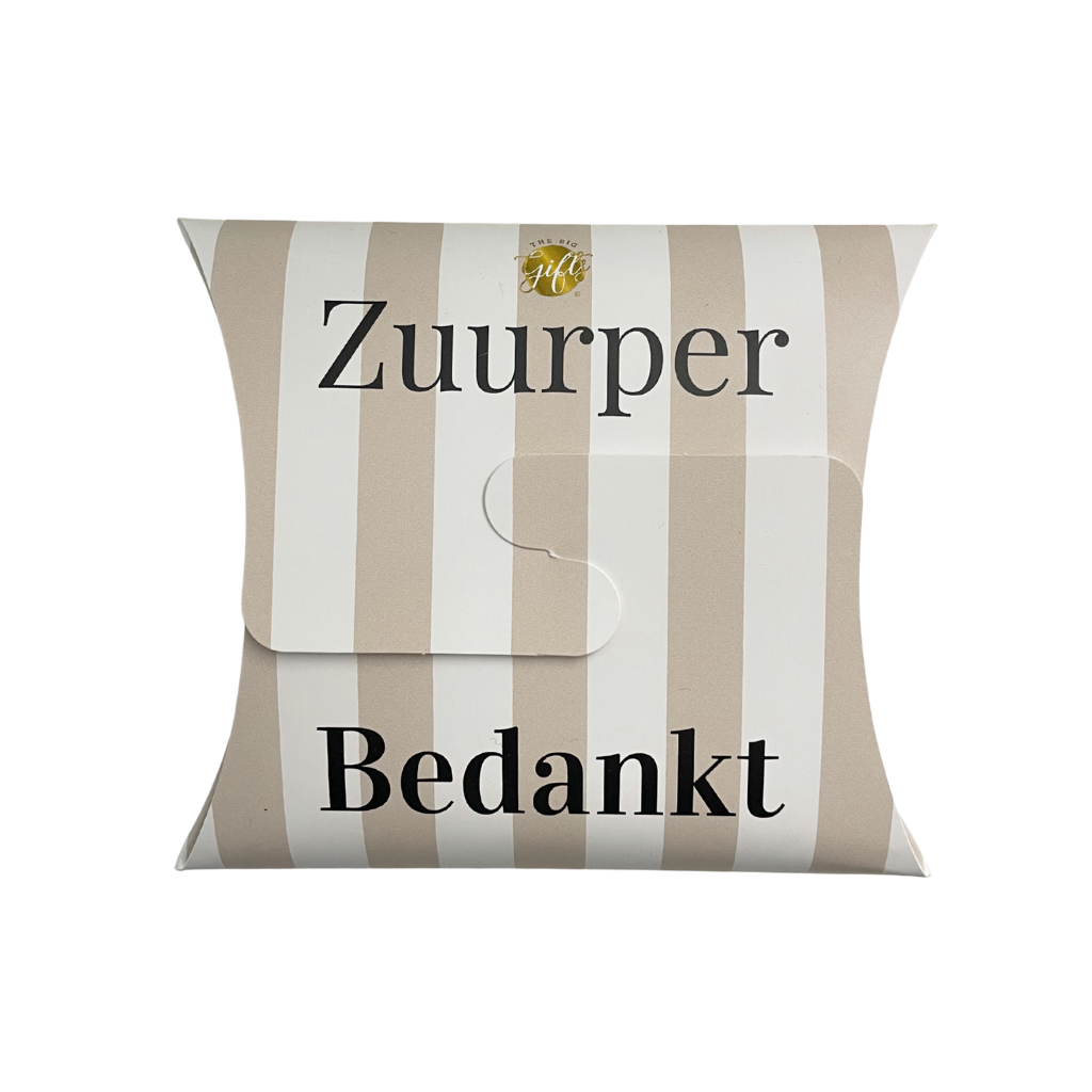 The Big Gifts - Zuurper - Bedankt