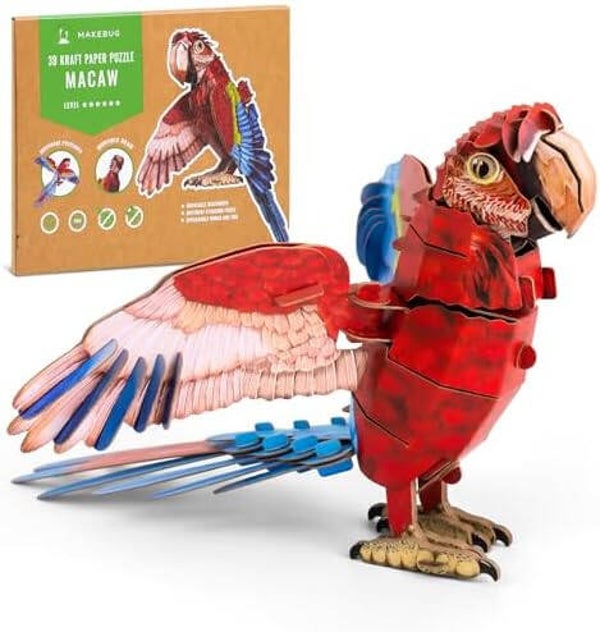 Makebug - Bring Nature Home series - Macaw