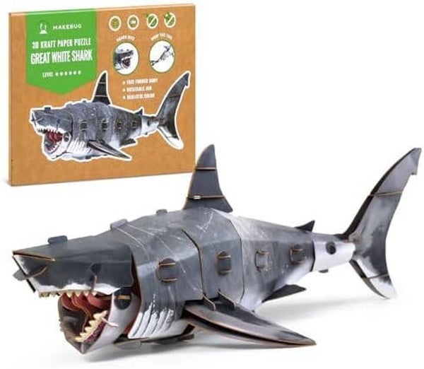 Makebug - Bring Nature Home series - Great white shark