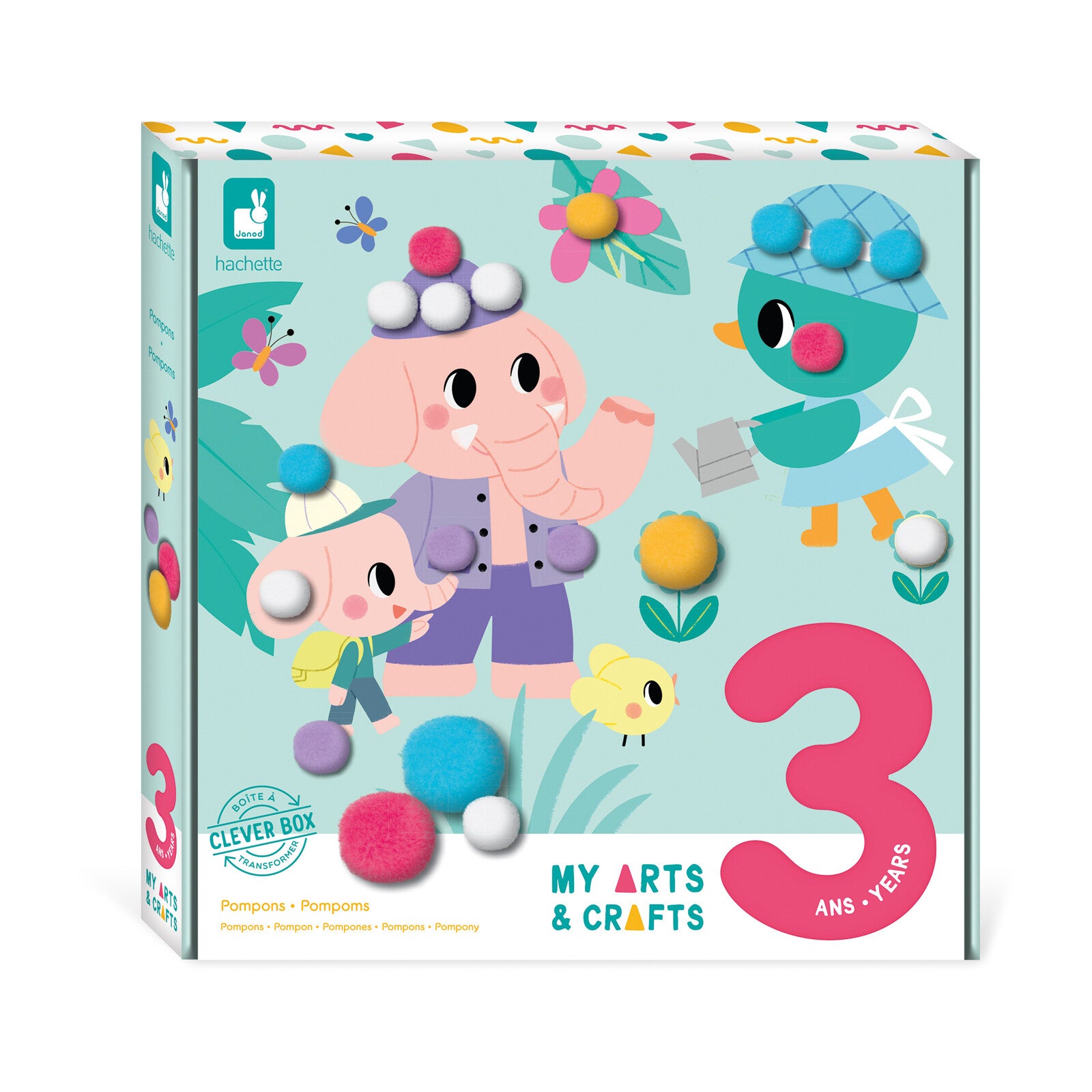 Janod - Pom Poms schilderij