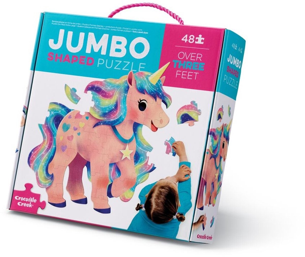 Crocodile Creek - Jumbo puzzel - 48 stukjes - Unicorn