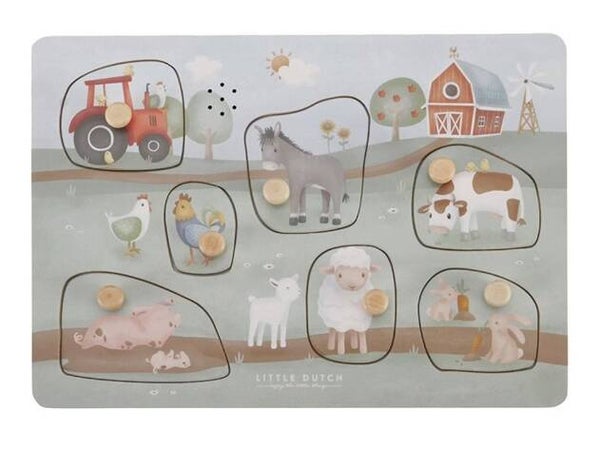 Little Dutch - Geluidenpuzzel - Little Farm