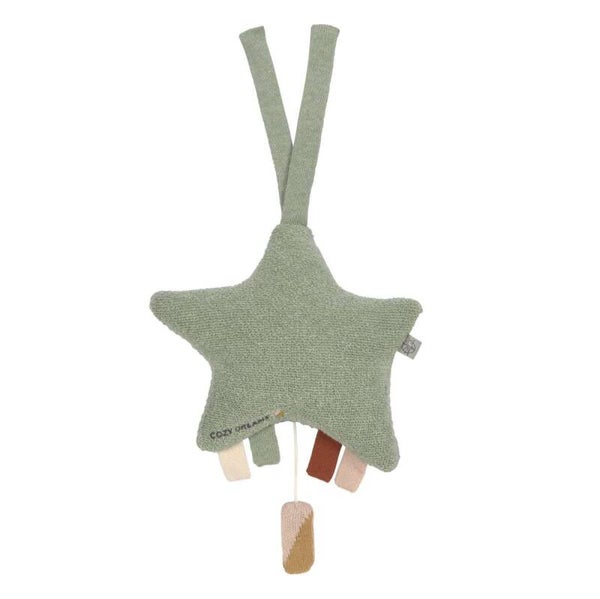 Muziekmobiel star green