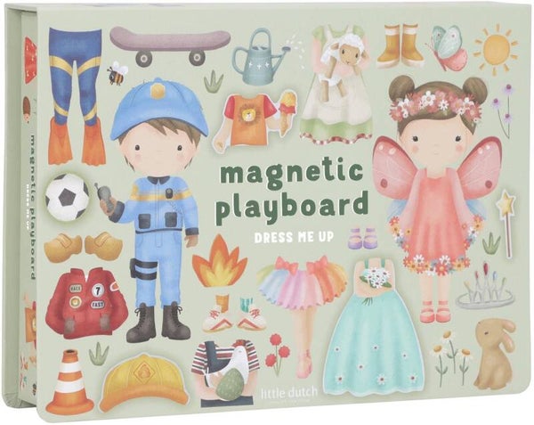 Little Dutch - Magnetisch speelbord - Dress up Jim en Rosa