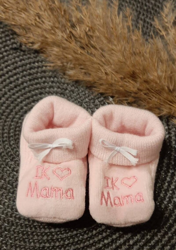 Slofjes mama roze