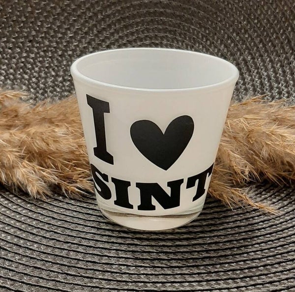 Theelicht I love sint