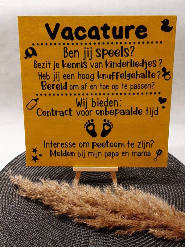 Vacaturebord peetoom