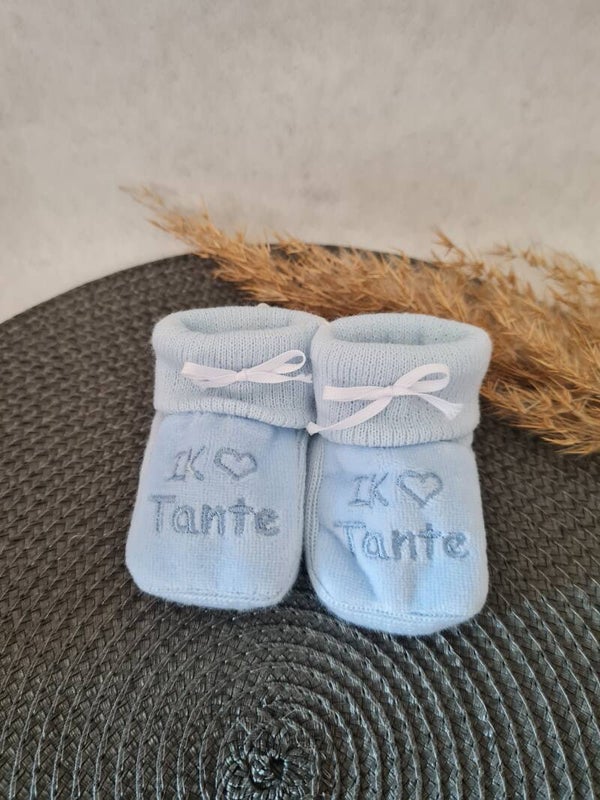 Slofjes tante blauw