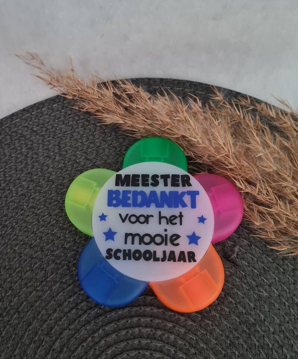 Bloemenmarker meester