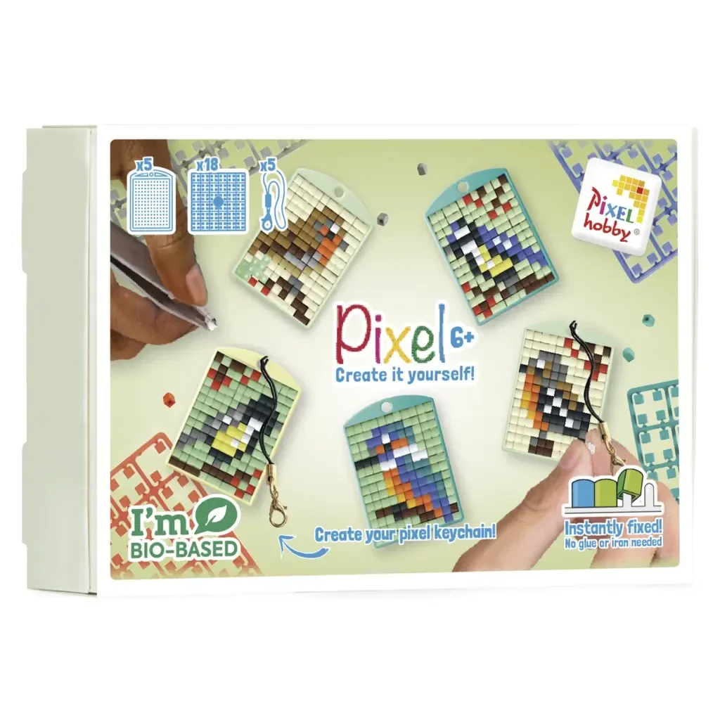 Pixelhobby - Medaillion Themebox - Vogels