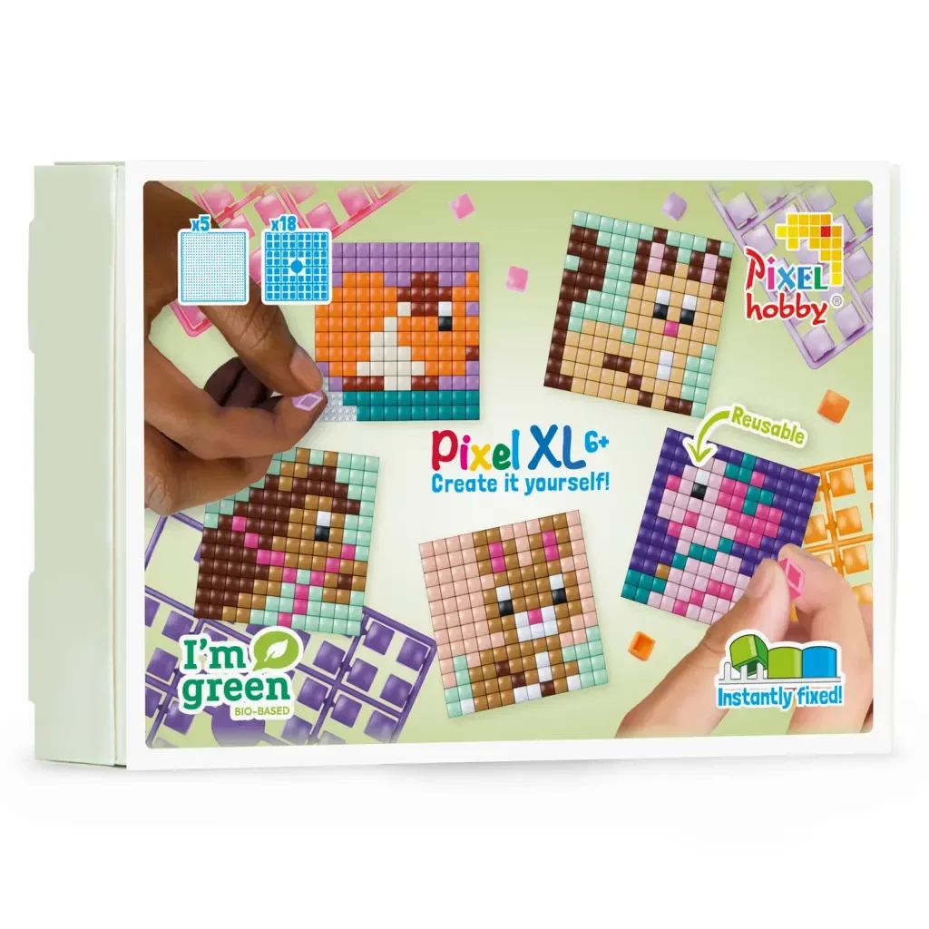 Pixelhobby - Theme box pixel XL - Huisdieren