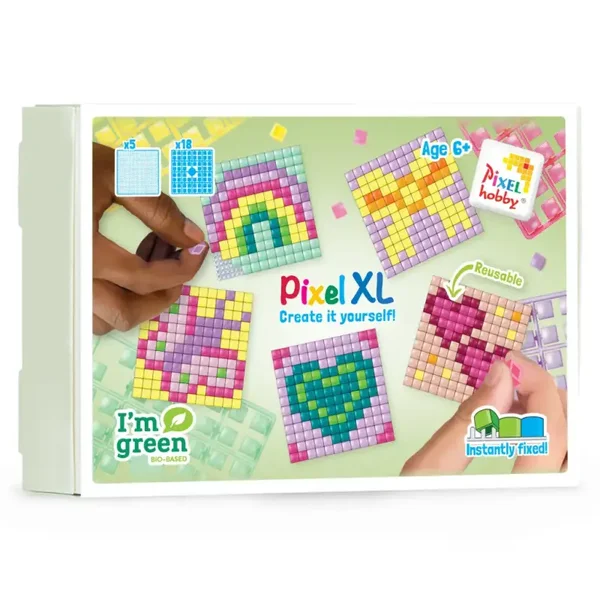 Pixelhobby - Theme Box XL - Hartjes en strikjes