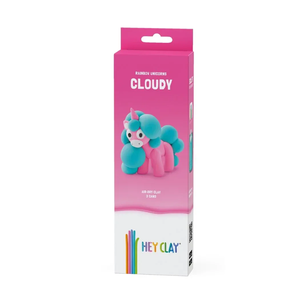 Hey Clay boetseerklei - Unicorn Cloudy
