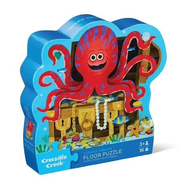 Crocodile Creek - Schat van de octopus - Vloerpuzzel 36 stuks