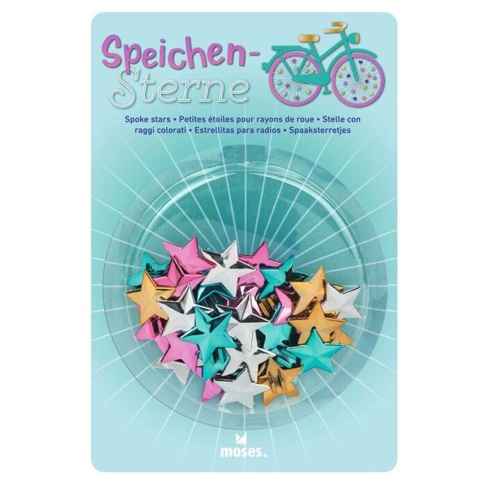 Moses - Spaakdecoratie - Metallic sterren