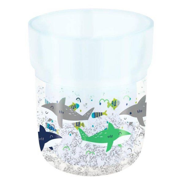 Moses - Glitter drinkbeker - Haaien