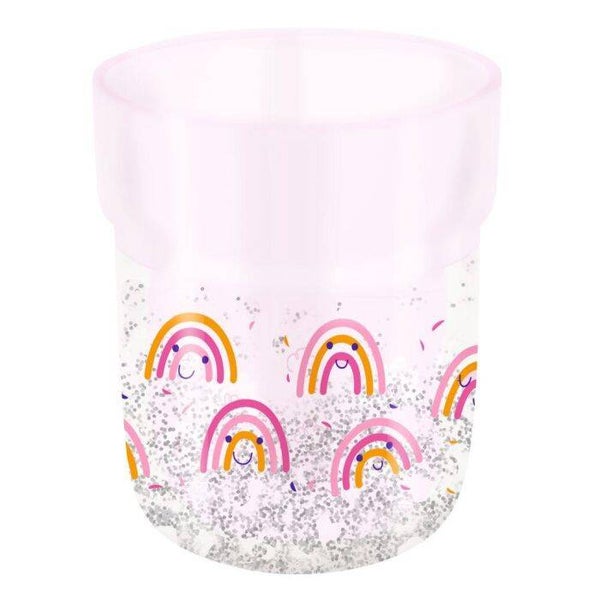 Moses - Glitter drinkbeker - Regenbogen