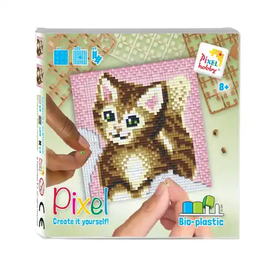 Pixelhobby - Pixel set - Poesje
