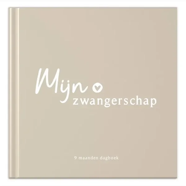 Fyllbooks - Invulboek - Mijn zwangerschap - Beige