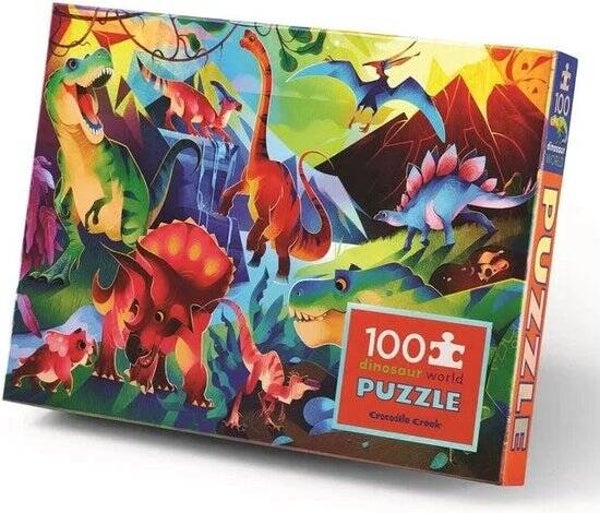 Crocodile Creek - Dinosaur world - 100 stukjes