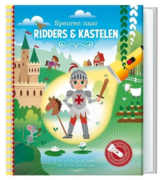 Lantaarn Publishers - Zaklampboek - Speuren naar ridders & kastelen