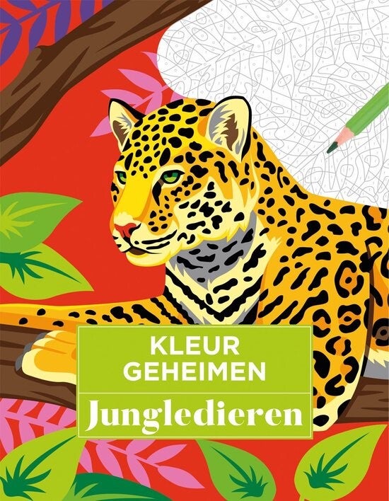 Lantaarn Publishers - Kleurgeheimen - Jungledieren